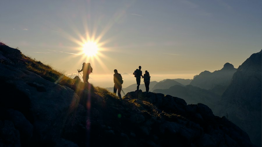 Photo mountain hiking